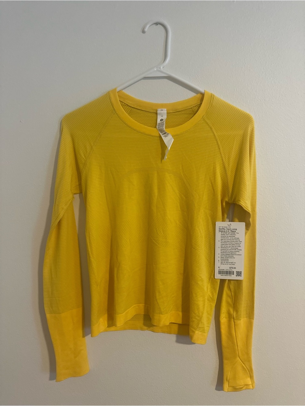 Lululemon Swiftly Tech Longsleeve NWT